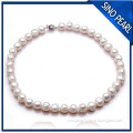 AA 10-11 MM 2014 supplier fresh water irregularity pearl necklace